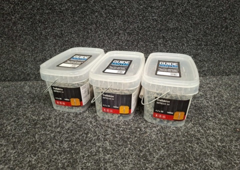 4200 pcs Decking screws 4.2x55mm, Gunnebo