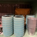 1406073-11 Florist's party - decorative materials, pots, vases, baskets