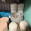 1406073-15 Florist's party - decorative materials, pots, vases, baskets
