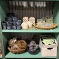 1406073-22 Florist's party - decorative materials, pots, vases, baskets