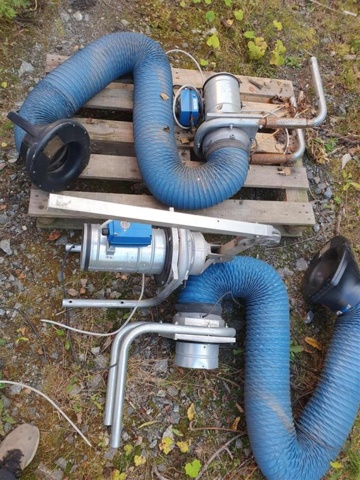 1580364-1 Welding extractor with fans 2pcs Nedermann
