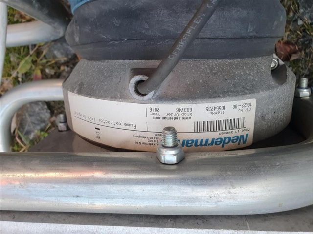 1580364-4 Welding extractor with fans 2pcs Nedermann
