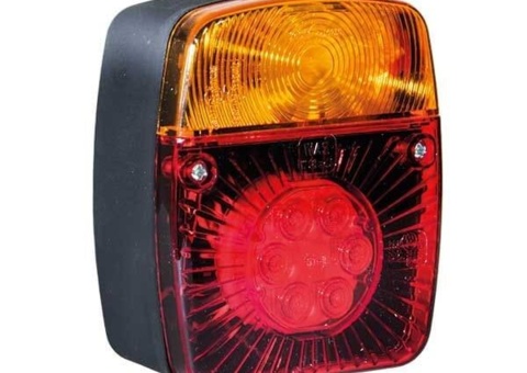 12 st Baklampa Hybrid 3 funktionslampa Swedstuff