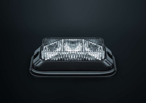 6 st blixtljus 3LEDx3W 12,24V, Strands
