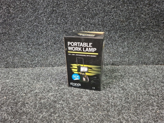 1579738-2 2 st  portabla arbetsbelysning 20w strands