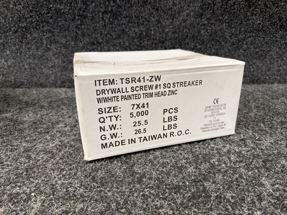 1579339-1 Ca 5000 st Gipsskruv Grabber ca 4x41mm