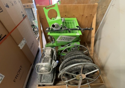 Mixer pump with hose reel - Nordic Pump Nordic 1.5 - 2021