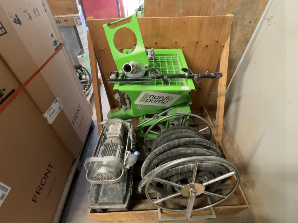 1500211-1 Mixer pump with hose reel - Nordic Pump Nordic 1.5 - 2021