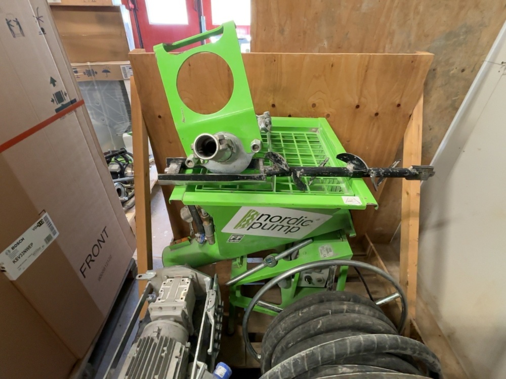 1500211-2 Mixer pump with hose reel - Nordic Pump Nordic 1.5 - 2021