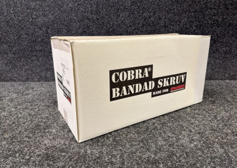 7500 pcs Banded Drywall Screws against steel Cobra 3.8x51 mm