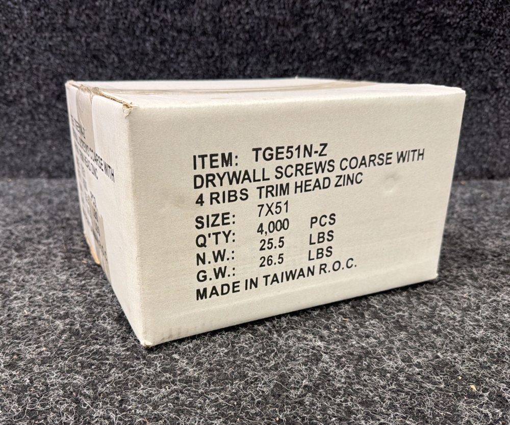 1579418-1 Ca 4000 st Gipsskruv 51 mm