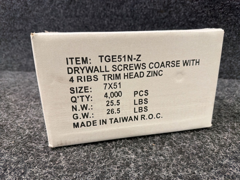 1579418-2 Ca 4000 st Gipsskruv 51 mm