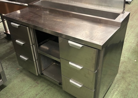 Cooling bench, cooling trough and hot buffet - Skycold