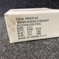 1579505-2 Approx. 5000 pcs. Mounting screw Stainless steel 25 mm