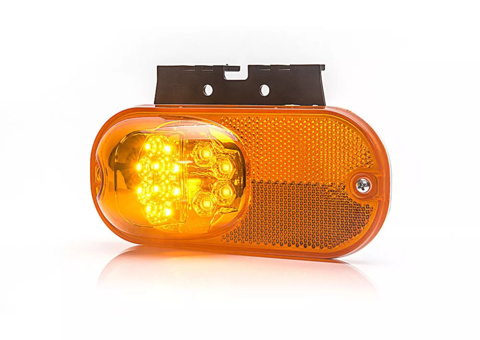 6 st Positionsljus orange 12-24V, Strands