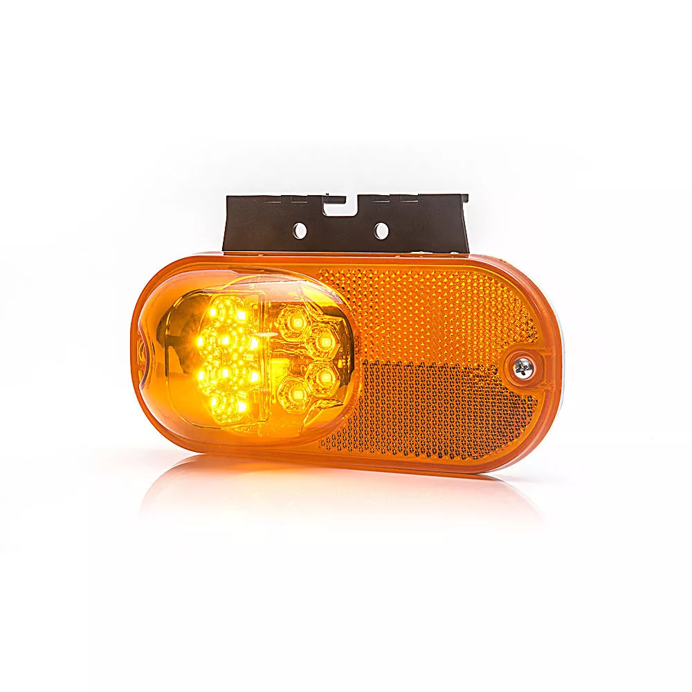 1580161-1 6 st Positionsljus orange 12-24V, Strands