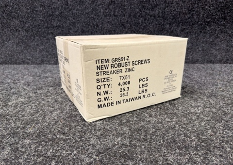 Approximately 4000 pcs. Drywall screws Robust 4.0x51 mm