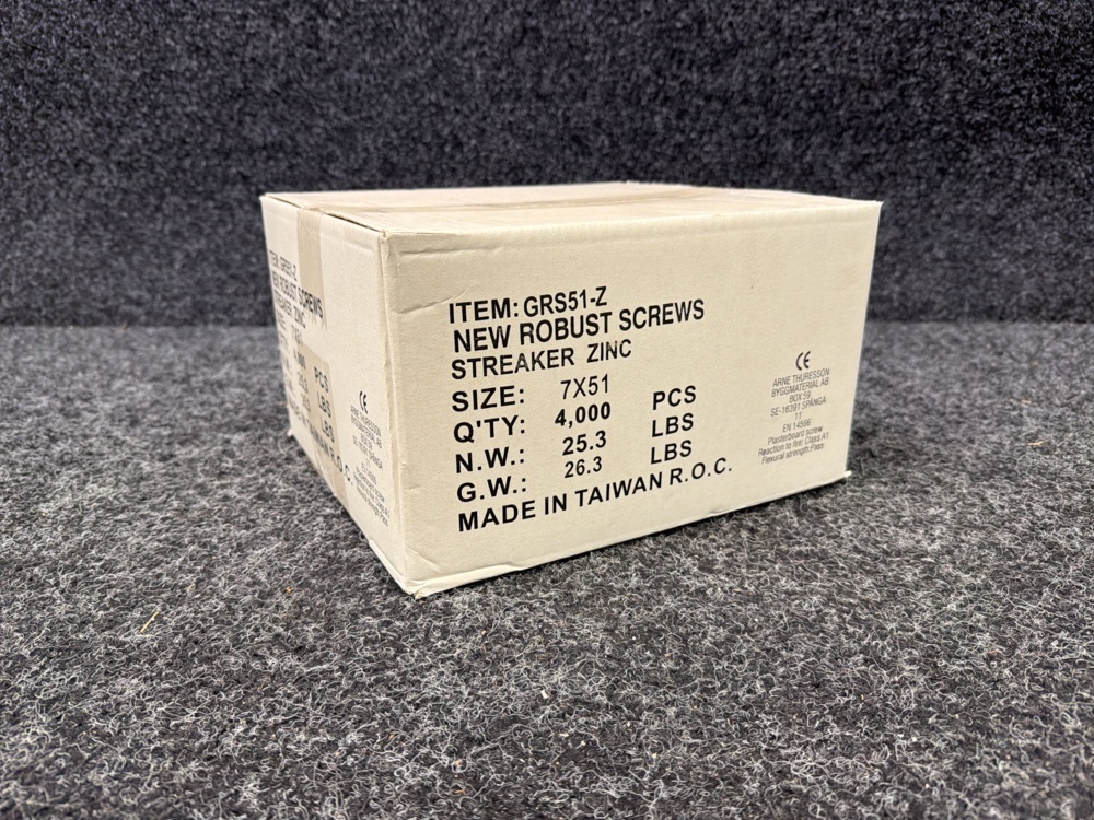 1579524-1 Approximately 4000 pcs. Drywall screws Robust 4.0x51 mm