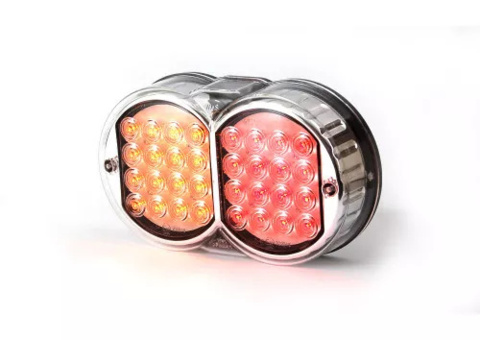 2 st baklampor LED 12-24V, Strands
