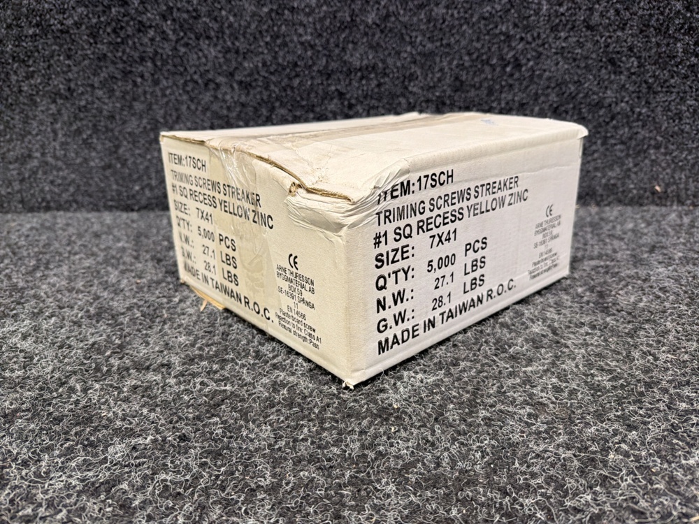 1579541-1 Ca 5000 st Sockelskruv 3,8x41 mm