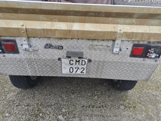 1564868-7 Elfordon GEM ELXD 2011 (Reparationsobjekt)