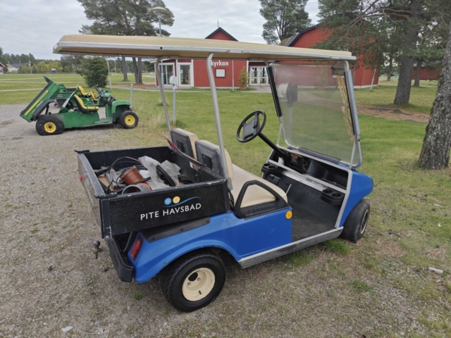 1564869-4 Elfordon Clubcar reparationsobjekt / reservdelsfordon