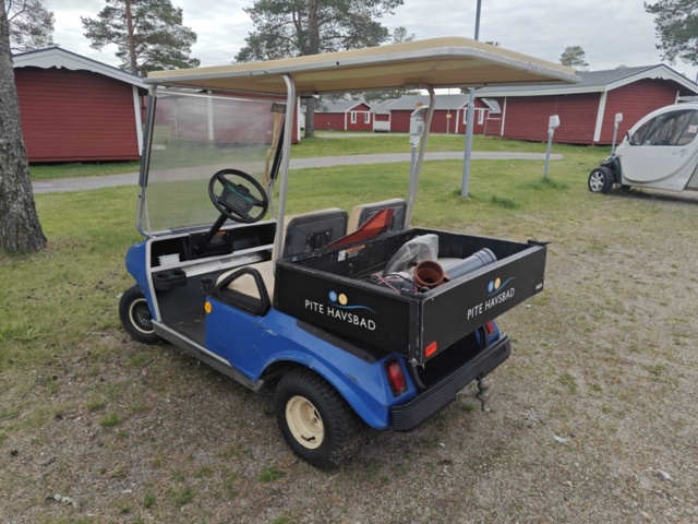 1564869-6 Elfordon Clubcar reparationsobjekt / reservdelsfordon