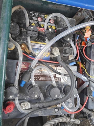 1564869-14 Elfordon Clubcar reparationsobjekt / reservdelsfordon