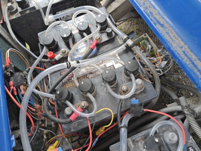 1564869-15 Elfordon Clubcar reparationsobjekt / reservdelsfordon