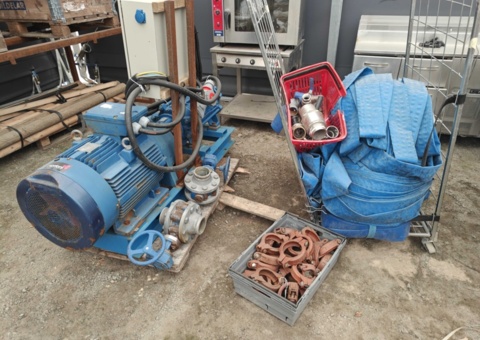 Quite a large high-pressure pump system