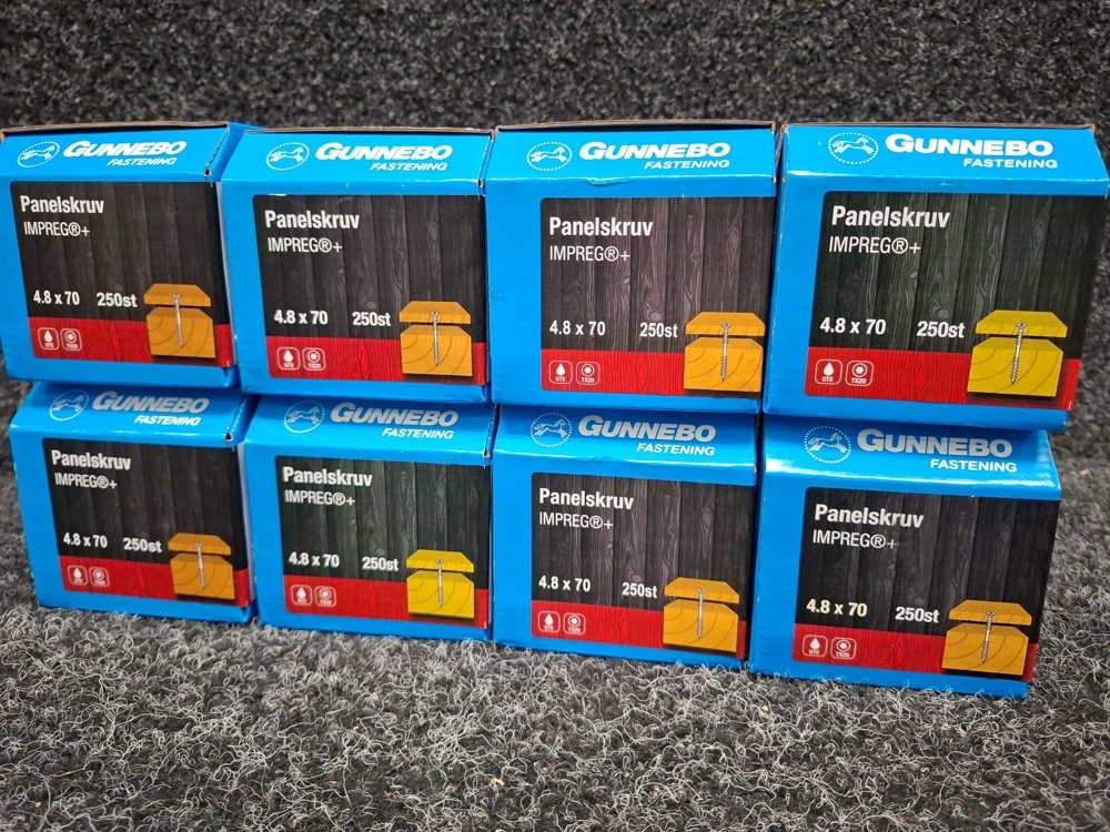 1580403-2 2000 pcs Panel screw 4.8x70mm, Gunnebo