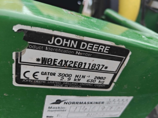 1564870-14 Spare parts chassis 2 pcs - John Deere Gator