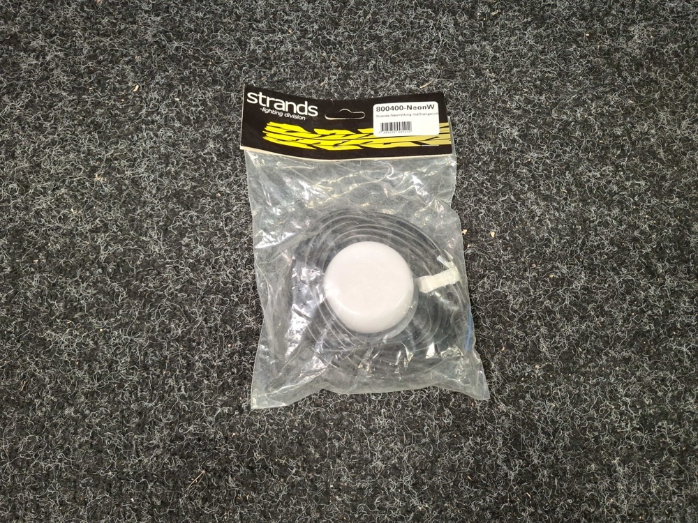 1579938-2 10 st NeonViking sidomarkering Orange/vitt glas, Strands