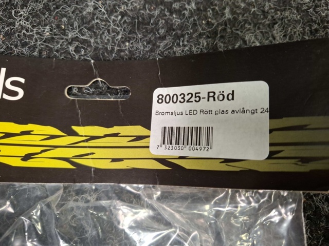 1579965-4 Bromsljus LED vridbart, Strands 24V