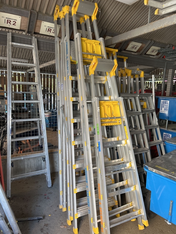 1544984-1 Trestle ladders 6 pcs