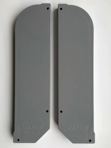 1580141-1 2 st sidodelar för Aeroslim 30cm