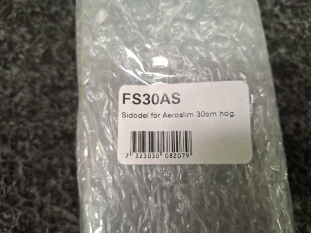 1580142-4 2 st sidodelar för Aeroslim 30cm