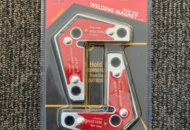1580444 6 pcs Welding magnets WM3-6090S 17 kg pulling force - Angle magnet - Free shipping