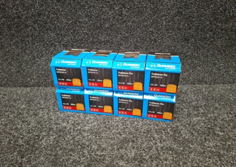 2800 pcs Trallskruv Pro 4.2x55 & 4.8x60mm, Gunnebo