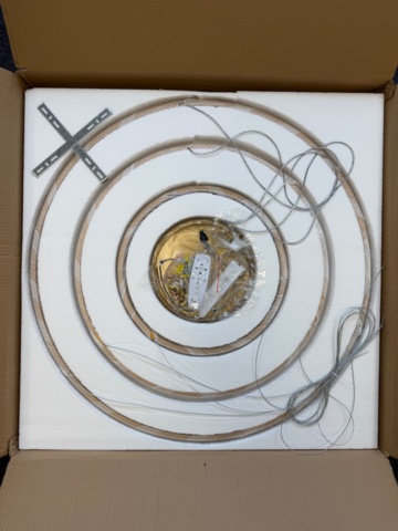 1580455-1 1 pc LED PENDANT Ceiling Light - CIRCLES 80 | Dimmable LED ceiling light - Free shipping