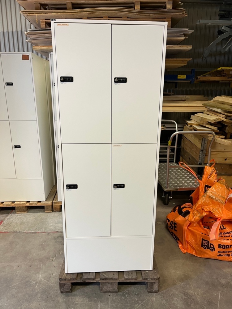 1580510-1 Personalskåp 2 st