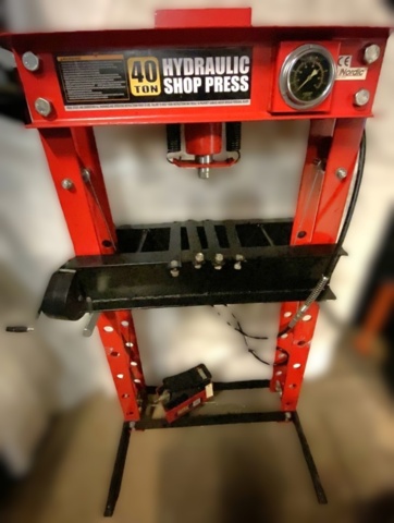 1580524-1 Hydraulic press 40 tons