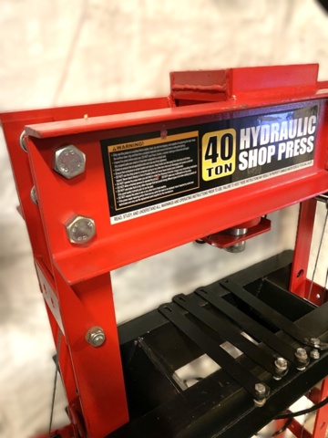 1580524-4 Hydraulic press 40 tons