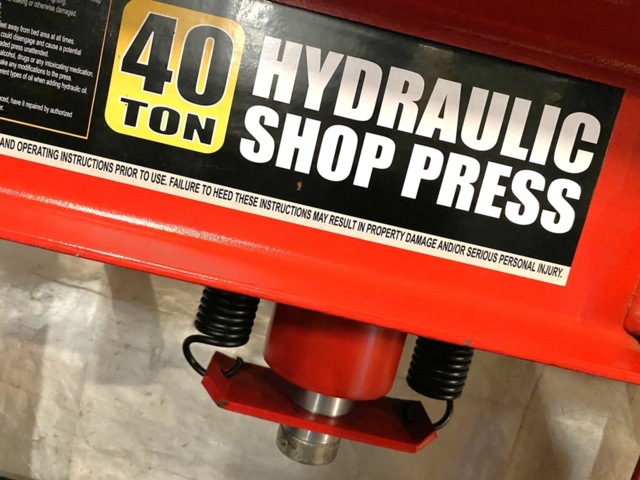 1580524-8 Hydraulic press 40 tons