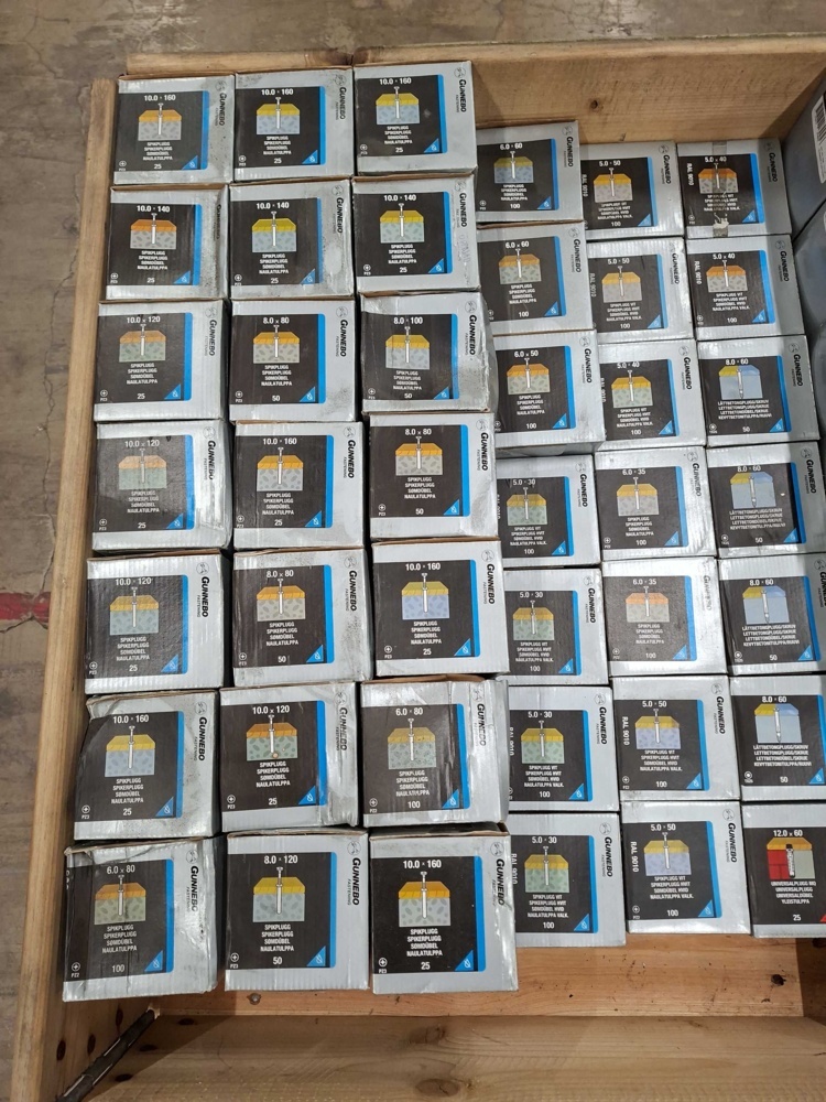 1580490-2 Nail plug, lightweight concrete plug, expander nail etc.