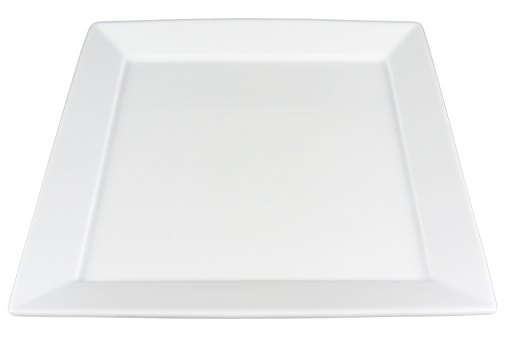 1580668-1 Square plate, 18 pcs - size 18 x 18 x 1.5 cm