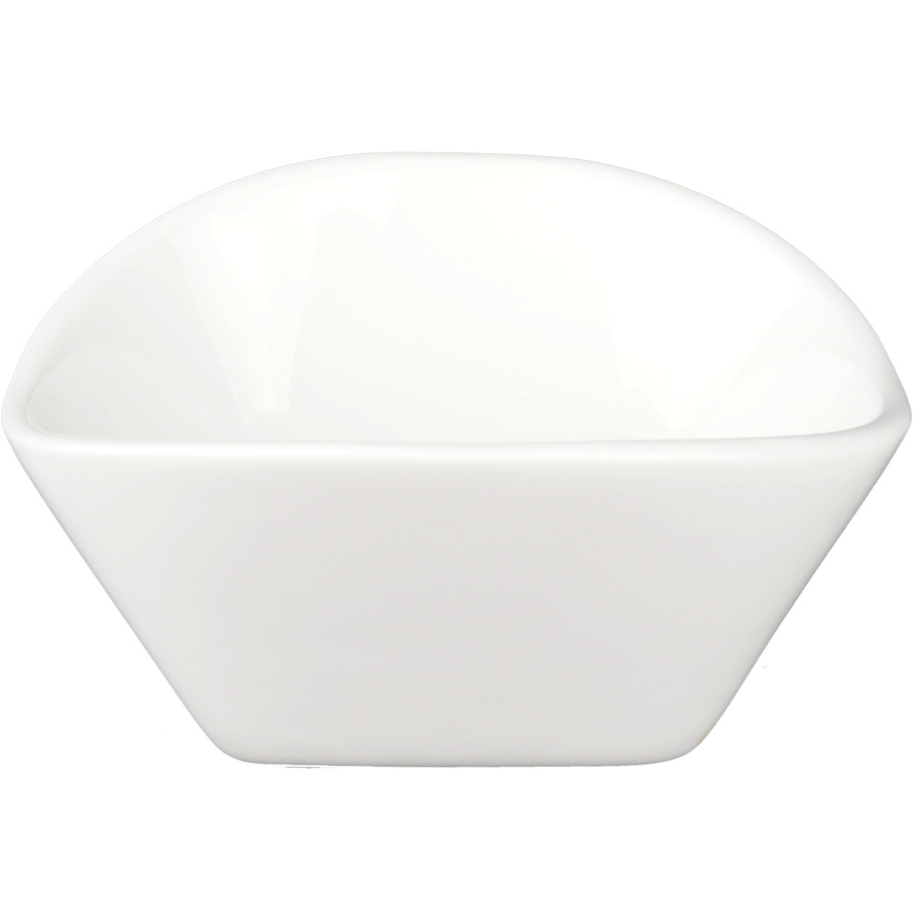 1580690-1 Mini bowl rectangular rounded edges, 72 pcs - size 10.5 x 9 x 5.5 cm, white