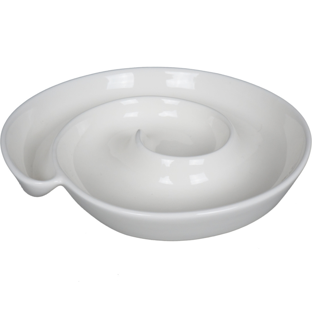 1580701-1 Mindre fat orm, 32 st - stl 17Ø x 2 cm, vit