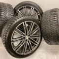 1580527-1 21" Winter wheels with Nokian studded tires