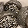1580527-2 21" Winter wheels with Nokian studded tires